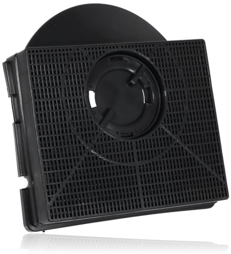 SPARES2GO Type 303 Carbon Filter for Whirlpool Cooker Hood (205 x 210 x 40mm)