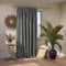 AmeliaHome Blackout Vorhang 140x270 cm Graphit 1 St. Kräuselband Verdunkelungsvorhang Blickdicht Fensterdekoration Dekoschal Dekorvorhang Blackout