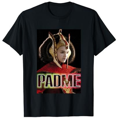 Star Wars Padme Portrait Poster T-Shirt