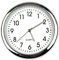 ZYNCUE 1/2 Stück tragbare Auto-Uhr, Mini-Leuchten, für Armaturenbrett, Lüftungsschlitz, zum Aufkleben, Zeituhr, Quarz-Analoguhr, Weiß