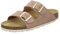 AFS-Schuhe 2100, Bequeme Damen Pantoletten echt Leder, praktische Arbeitsschuhe, Hausschuhe, Handmade in Germany (43 EU, Piedra)