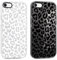 Yoedge 2 Stück Handyhülle für iPhone 8/7 / SE 2020 / SE 2022 Hülle 4,7, Leopard Muster Frauen Mädchen Aesthetic Handyhülle,Transparent Dünn Weich Silikon TPU Slim Fit Stoßfest Kratzfest Schutzhülle