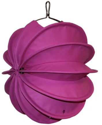 Lampion Barlooon I Wetterfester Lampion I Garten und Terrasse Outdoor Aussen I Handarbeit aus Deutschland (pink, Ø 70 cm)