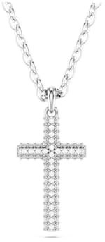 Swarovski Damen-Kette Metall Kristall