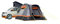 OLPRO Cubo Breeze V2-3.1 x 3.1m Inflatable Campervan Awning, Charcoal & Orange, Driveaway awning, Air Awning, Sewn in groundsheet, 220cm high, 5000mm H/H