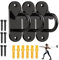 3 Stück Widerstandsband-Wandanker,Workout-Wandhalterung, Hält bis zu 300 lbs Stand, Wand- & Decken-Anker-Halterung,Fitnessstudio Workout Ausrüstung Zubehör für Krafttraining-Systeme, Yoga, Schaukeln