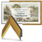 Frame My TV Deco TV Frames - Modern Gold Leaf Slim Frame Compatible ONLY with Samsung The Frame TV (32, Fits 2021-2025)