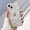 UEEBAI Magnetic for iPhone 15 Pro Max Case, Bow Case Compatible with MagSafe, Wireless Slim Clear Ribbon Aesthetic Phone Case Anti-Yellowing Shockproof Protective Cover for Women Girl - White