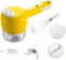 Aiciyimo 3In1 Multifonctionnel Coupe-Légumes Électrique Trancheuse Pressing Mixer Blender -Jaune