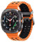 Correa Ajustable para Samsung Galaxy Watch Ultra, Correas Compatible con Smartwatch Ultra 47mm, Ideal para Deportes y Actividades Acuáticas, Resistente al Agua y Polvo. (XNaranja Negro)