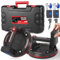 Ventouse Carrelage Electrique, 8 Ventouse Vitre avec Écran LCD, Batterie 3000 mAh, Valise Portable, Industriel à Ventouses en Verre pour Soulever de Vitre,Carrelage,Meubles, Charge 270 KG (2 Pièces)