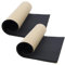Lot de 2 rouleaux d'isolation phonique pour voiture, 50 x 200 cm, mousse isolante imperméable, épaisseur 3 mm, résistante à la chaleur et au bruit, autocollante pour maison, toit et véranda.