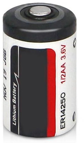 Fazvncv Efficient ER14250 - Baterías de litio de 3,6 V, 1200 mAh, adecuadas para dispositivos de alto rendimiento y electrónica, temperaturas extremas