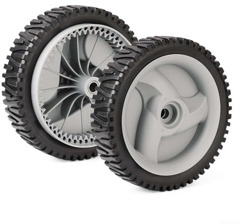 Vorderräder für Rasenmäher, 20,3 cm, für Rasenmäher, 194231X460, 401274X460, 583719501, Ersatzteile mit 53 Zähnen, 2 Stück