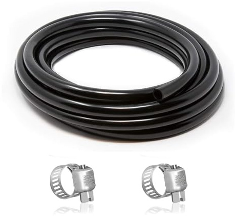 ZYEKIU Durite Essence 2mm Durite Silicone Résistant à la Chaleur | Tuyau Sous Vide en Silicone pour Voiture 3m Tuyau à Vide pour Utilisation de Moteurs Automobiles
