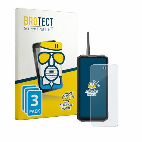 BROTECT Entspiegelungs Schutzglas für Hotwav Hyper 8 Ultra (3 Stück) Schutzfolie Glas Matt [Extrem Kratzfest 9H, Anti-Reflex, Anti-Fingerprint]