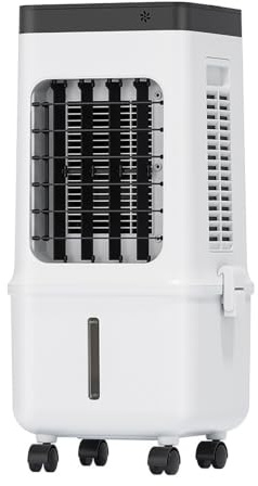 Ventilador de refrigeración por agua, Enfriadores Evaporativos, Enfriadores De Aire, Unidades De Portátiles Sin Ventana Con Ventilador Que Expulsa Aire Frío, Ultra Silenciosos Para