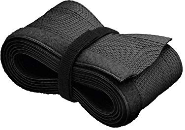 Goobay 51919 WireSleeve, Cable Tidy Cover Protector, Black