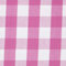 HOMESCAPES Tissu Vichy à grands carreaux en coton, Tissu Rose, Tissu au mètre 100x150 cm, Tissu d’ameublement pour décoration DIY Patchwork couture