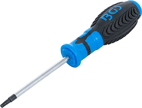BGS 7849-T20 | Schraubendreher | T-Profil (für Torx) mit Bohrung T20 | Klingenlänge 80 mm