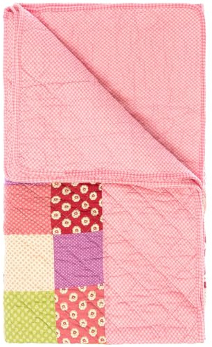 My Flair Decken Patchwork Decken rose/colorful 200 x 250 cm