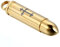 JewelryWe Kreuz Kette Herren Patronenhülse: Gold Biker Männer Halskette Edelstahl Öffenbar Kreuz Patronenhülse Gewehrkugel Kugel Anhänger mit 55cm Kette Geschenk