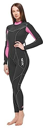Seac Sense Long, Damen-Overall zum Schnorcheln und Tauchen, aus superelastischem 3mm-Neopren