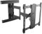 RICOO TV Wandhalterung Fernseher Halterung Fernsehhalterung für Wand für 45-85 Zoll Universal Smart Flach OLED Curved Schwenkarm S5744-B Schwenkbar Neigbar Fernseh-Arm bis 50 Kg & VESA 400 x 400 mm