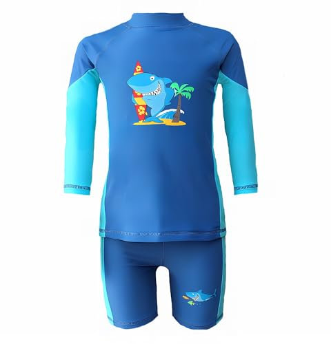 Kidz Swimmers - Bañador - para bebé niño Azul Blue & Aqua 6 mes