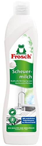 Frosch Scheuermilch, Allzweck Reinigungsmilch mit natürlichem Marmormehl, (1 x 500 ml)