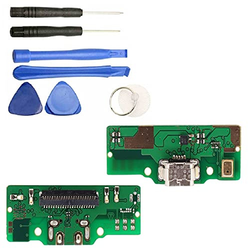 iReplaceParts Charging Port For Samsung Galaxy Tab A T290 (2019) Dock Connector Replacement With Lower Microphone and Tool Kit