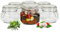 Sendez 6 Einmachgläser 500ml Bügelverschluss 10 Etiketten Stift 6x Dichtung Vorratsglas Vorratsdose