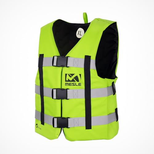 MESLE Schwimmweste Erwachsene Rental H600, Robuste Schwimmhilfe für Kommerziellen Verleih, Herren & Damen, 50N Auftriebsweste Sup, Kajak, Prallschutzweste Wakeboard, Wasserski, Jetski