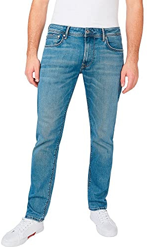 Pepe Jeans Men's Stanley Jeans, Blue (Denim-HP8), 29W / 34L