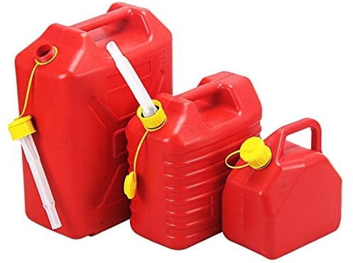 ADASPR 5L/10L/20L Fuel Container with Spill Proof Spout HDPE Red Gas Can Portable Emergency Gasoline Diesel Tank Automobile Barrel Utility Storage Drum for Car 5 Gallon (Size : 5L)