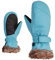 Ziener Mädchen LED Ski-Fäustling/Wintersport | warm, atmungsaktiv, Blue nile stru, 6,5