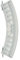 easyPART Compatible / remplacement pour Bosch 00481710 Poignée de porte blanche pour machine à laver Siemens Compatible avec Constructa Neff varioPlus varioPerfect siwamat cwf14 wfx28 wxl12 wm12 wm14