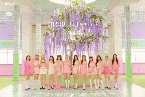 LOONA - Flip That (D Cover incl. CD, Photobook, AR Photocard, Photocard, Stickers, DIY Ddakji, PreOrder Benefit)