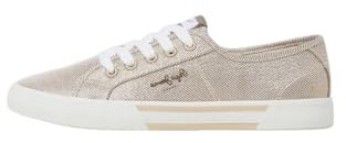 Pepe Jeans Brady Party Basic Turnschuhe Gold