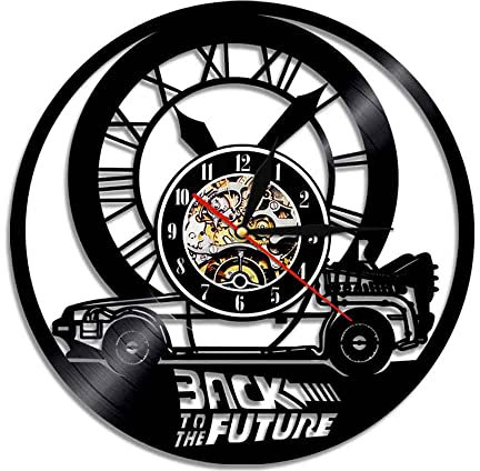 Smotly Vinyl-Wanduhr Mit Auto-Themenmuster - Heimdekoration Für Autoliebhaber - Geschenk