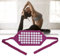 Akupressurgürtel, Entspannender Stressabbau, Baumwollgewebe, ABS, Blumenförmig, Unterer und Oberer Rücken, Stütze, Akupressur-Massagematte, Akupressur-Wrap, Akupunktur Massagegürtel Stirnband