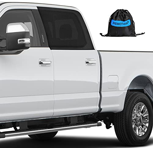 PEMOTech Sonnenschutz Auto Baby(2-Stück)-Zertifizierte Auto Seitenfenster Sonnenblenden,[2025 Upgrade] Atmungsaktive Spandex, Uv-Schutz, fit(99%) Autos, Privatsphäre Für Ihre Familie