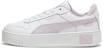PUMA Mädchen Carina Street Jr Turnschuhe, White Grape Mist, 39 EU