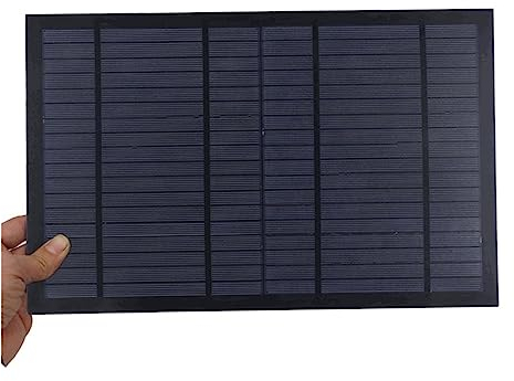 Panel Solar 6V / 9V / 18V Mini Sistema Solar DIY for Cargadores de teléfonos celulares de batería Célula Solar portátil Impermeable y Duradero (Color : 18V 10W)