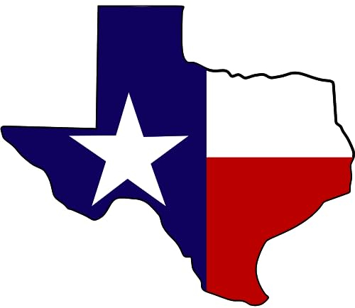 Texas Flag Magnet, The Lone Star State Aufkleber für Autos und Kühlschränke, Souvenir-Magnete, 12,7 cm