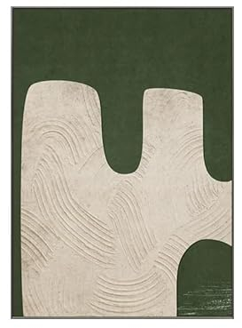 HLSHOE Abstrakte minimalistische Malerei auf Leinwand, Poster, Druck, Puzzle-Grafik, Bilder, Wanddekoration, Gemälde for Wohnzimmer, Schlafzimmer (Color : C, Size : 40x50cm(No Frame))