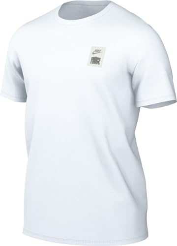 Nike Herren M Nk Tee St 5, White, FN0803-100, XL