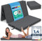 ELONEO maxVitalis Klappmatratze 120x200 cm, 8 cm hoch, Gästematratze klappbar, Faltmatratze, Faltbare Matratze, Bandscheibenwürfel, Reisematratze, Gästebett klappbar, Klappbett waschbar