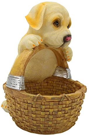Ornamente, Welpe, Schlüsselablage, Harz, Aufbewahrungsplatte, Schmuckhalter, Heimdekoration, Sammlung, Ornamente für Schreibtisch, Tisch, Hundefigur, Aufbewahrung für