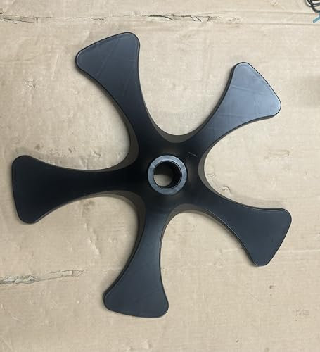 Genuine Heavy Duty Chair Base Replacement Parts for X-Rocker Legend/Gensis Gaming Chair Bottom Part Feet Heavy Duty Chair Foot Universal Chairs Reinforced Leg - Black